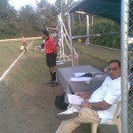 match commisioner mian rizwan and 4th official