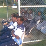 navy bench with coach mr. gondal