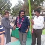 Aqeel Bilgrami welcome to Secretary Central Hameedullah Khan. Vice president Salim Patni also present.