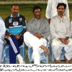 Nasir Ismail with Rashid Latif, Syed Usman Shah, Riaz Ahmed