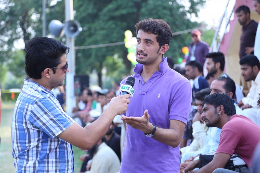 Chief Organizer and football enthusiast Hamza Azhar has been behind ARWT's venture into the local footballing scene.