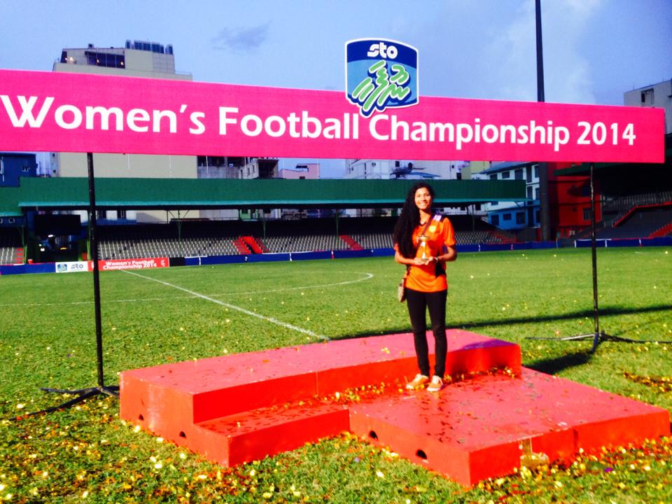 Hajra Khan’s Maldivian Journey ended with two trophies