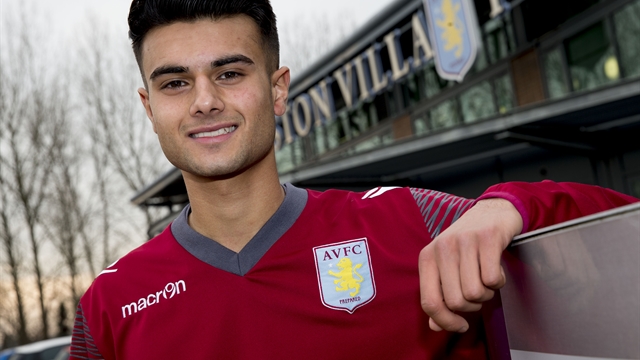 Easah Suliman signs first professional contract with Aston Villa