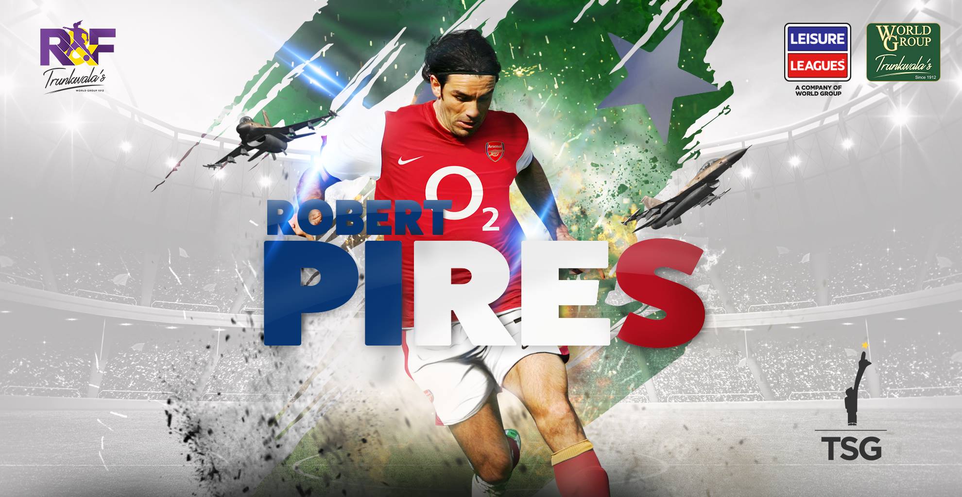 Former Arsenal star Robert Pires to visit Pakistan [Geo]