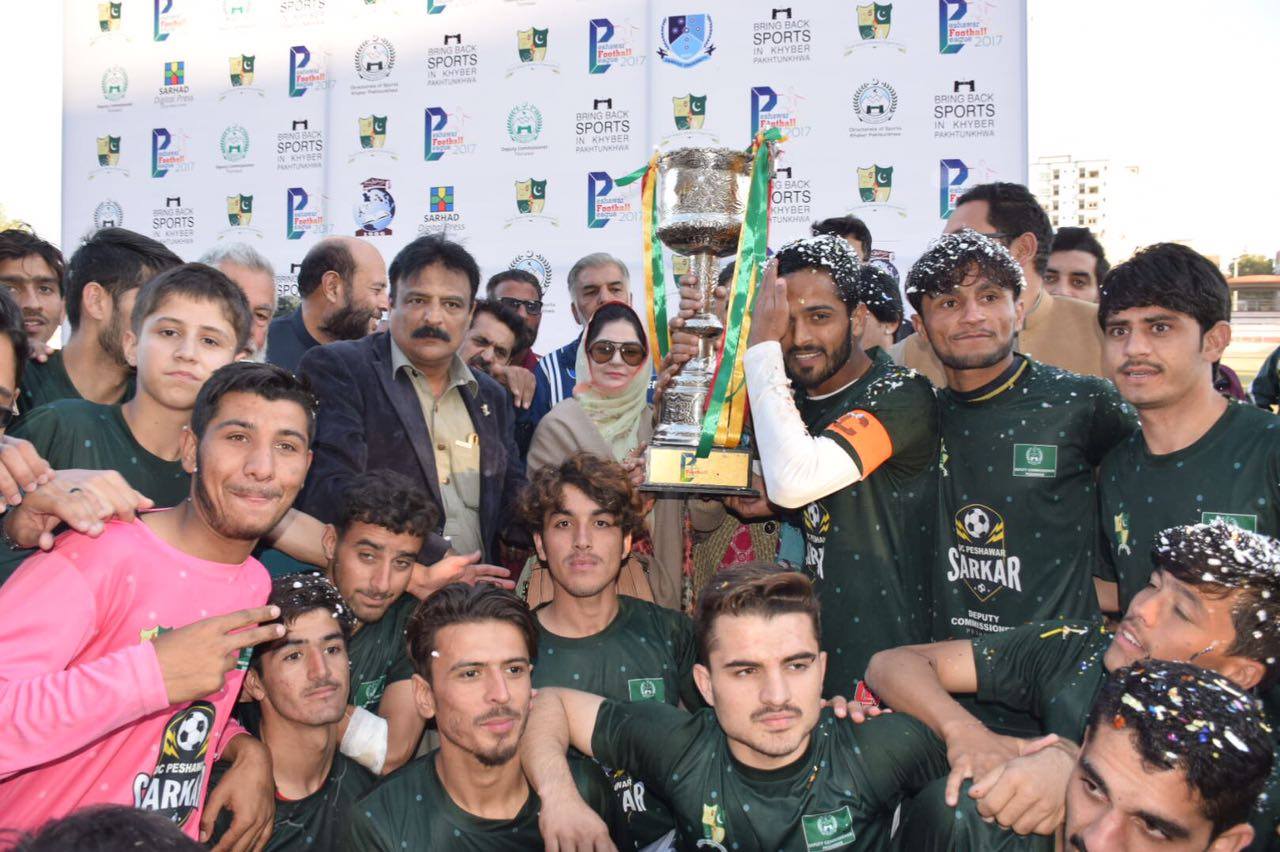 Peshawar Football League: Sarkar defeats City Eagles, clinch trophy [Pakistan Today]