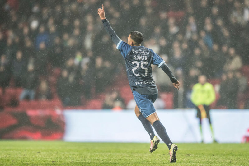 Adnan Mohammad named in the Danish SuperLiga team of the month