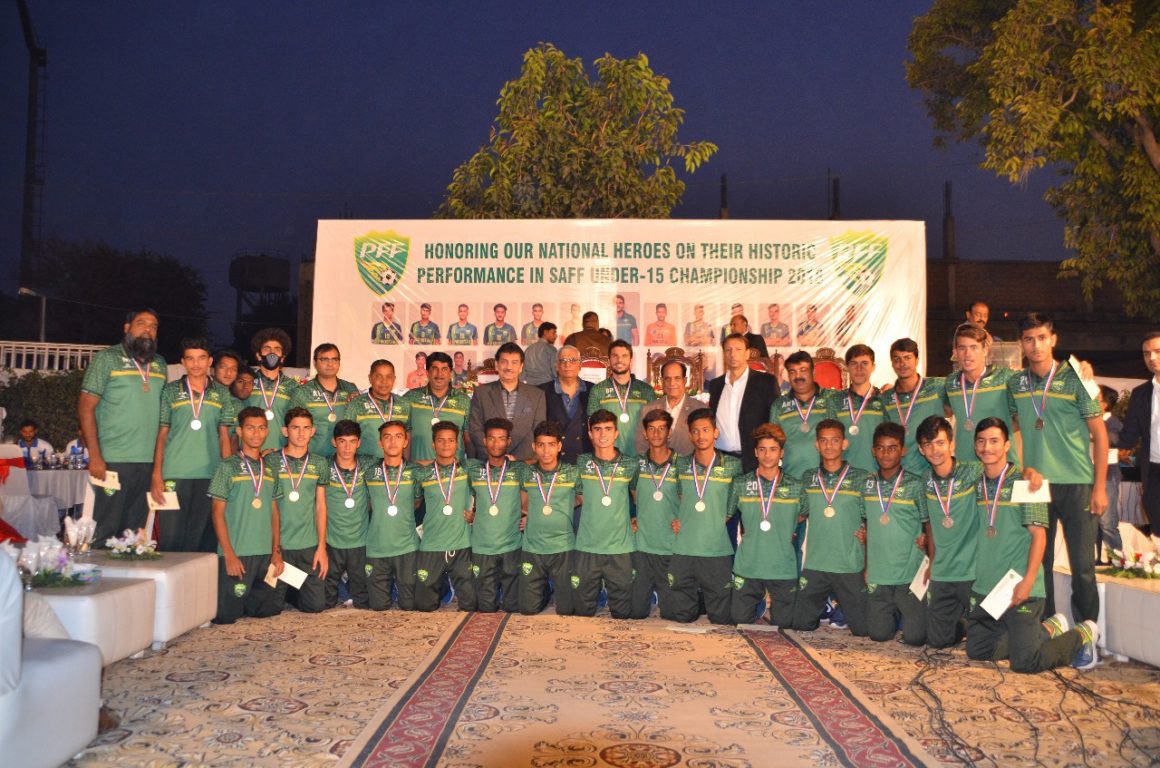 SAFF C’ship runners-up: PFF announces Rs1.5 million for U15 team [The News]