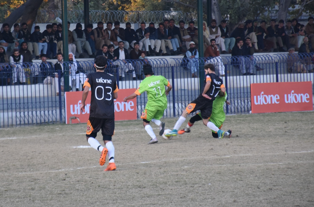 Ufone KPk Football Cup: Peshawar Combined and DFA Chitral to battle it out in final