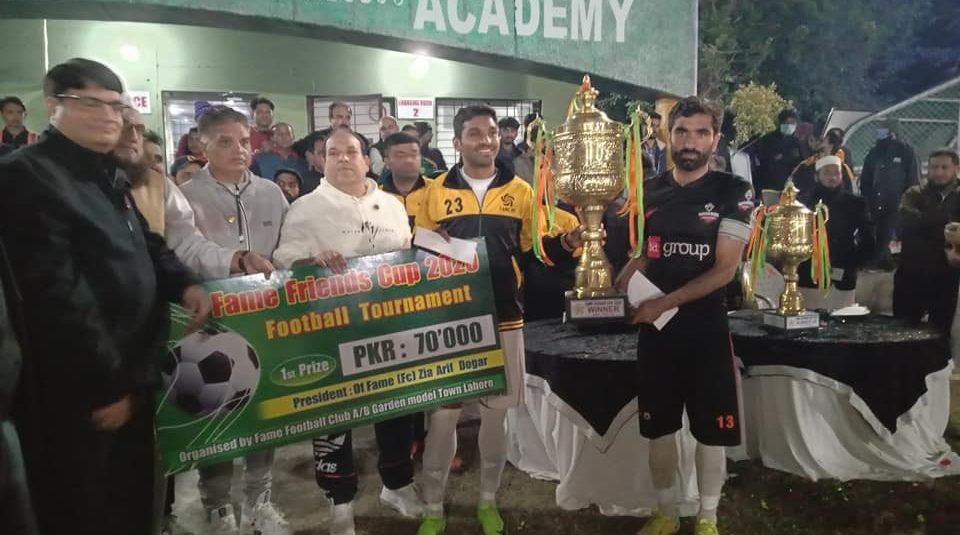 Fame Sports and DHA emerge joint winners in Fame Friends Cup 2020 [The Nation]