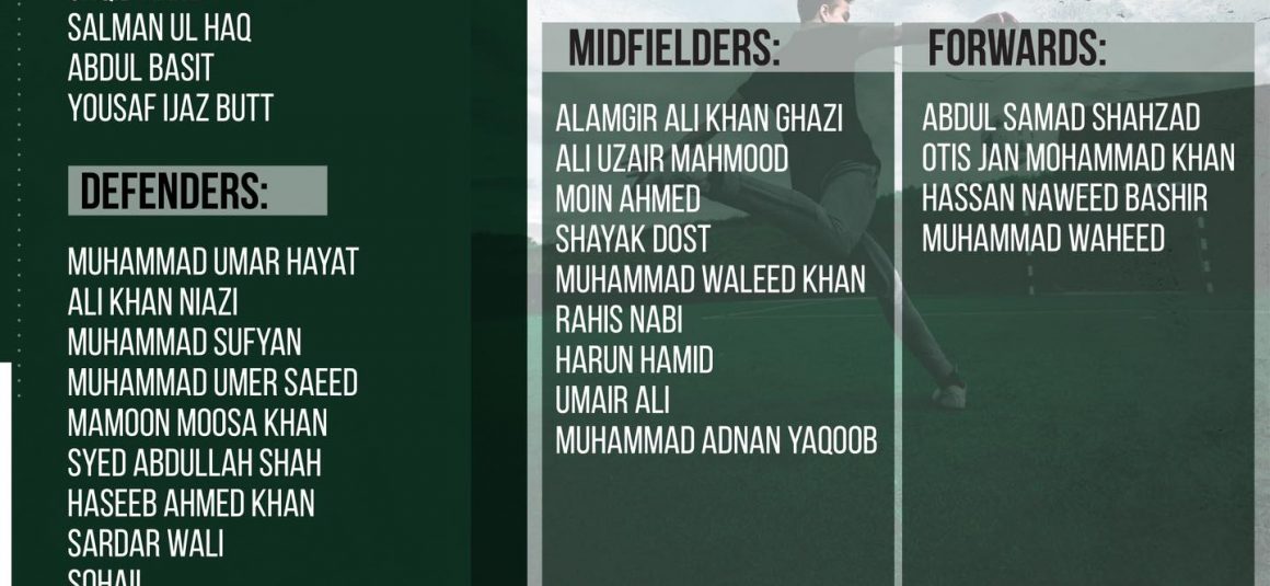 Easah, Otis among 28 players called up for Pakistan football team camp [Dawn]